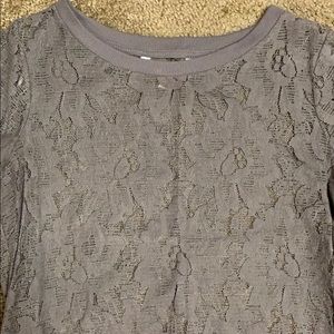 3/4 sleeve lace top